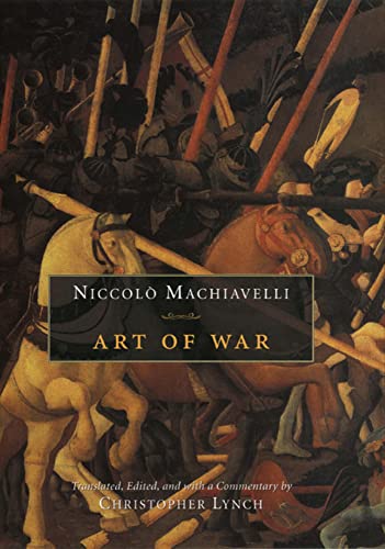 Book cover: “Art of War” with a painting of a chaotic battle scene.