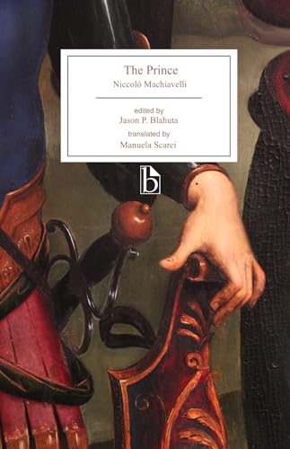 Book cover of The Prince by Niccolò Machiavelli featuring a classical painting detail.