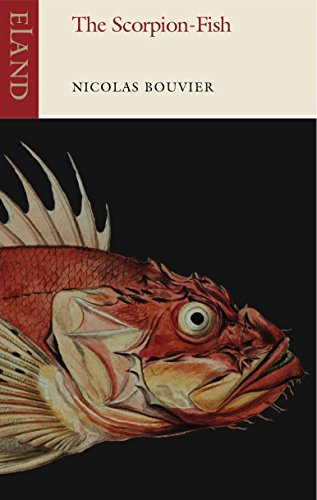 Book cover featuring a detailed, reddish-orange scorpionfish illustration.