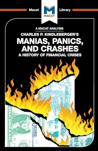 Book cover showing title text over an illustration of burning international paper currency.