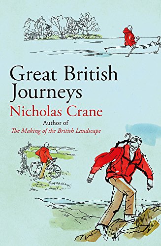 Book cover with sketched illustrations of people traveling in Britain.