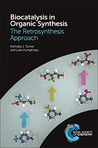 Book cover: "Biocatalysis in Organic Synthesis" with molecular diagrams.