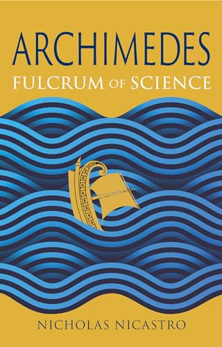 Book cover: "Archimedes" with a ship illustration over wavy blue lines.