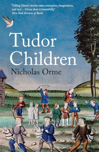 Book cover: “Tudor Children” with illustration of children in historical dress.