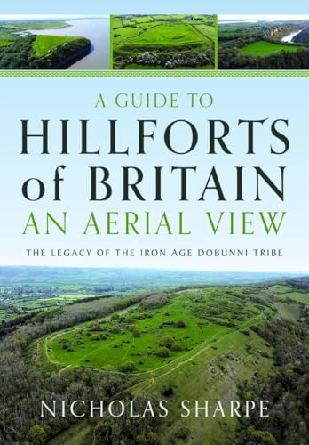 Book cover featuring aerial photographs of green hillforts and the title in large text.