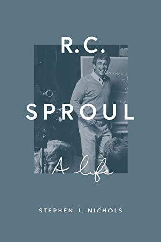 Book cover featuring a black and white photo of R.C. Sproul.