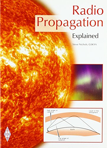 Book cover with sun image and diagrams explaining radio wave propagation.