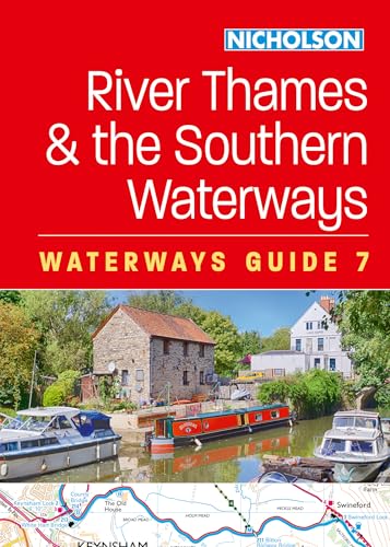 Book cover featuring a canal scene with boats and a map section.
