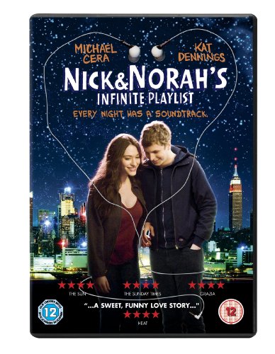 DVD cover featuring a young man and woman in a heart-shaped cityscape at night.