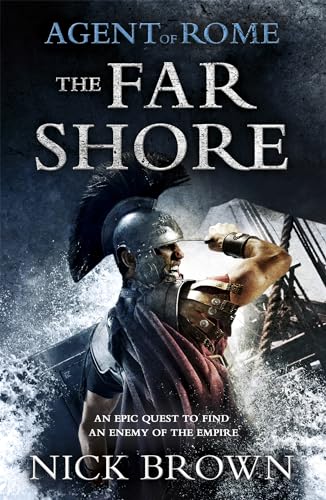 Book cover: Roman soldier with helmet, looking back over shoulder.