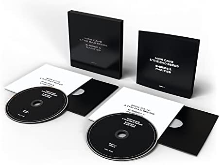 Nick Cave & The Bad Seeds CD set with black packaging and inserts.