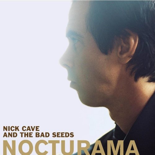 Album cover featuring a man's profile with the title "Nocturama" in gold lettering.