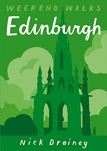 Green book cover with illustrated Edinburgh Castle and title "Edinburgh: Weekend Walks".