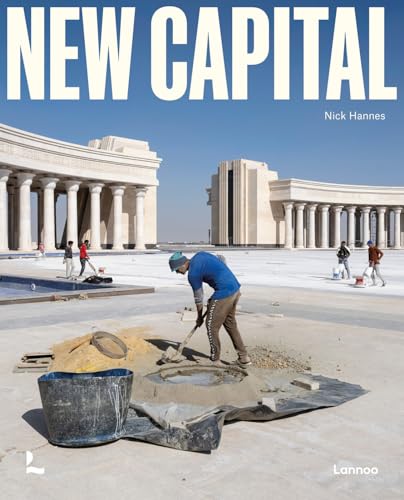 Book cover: workers near a large, unfinished classical building.
