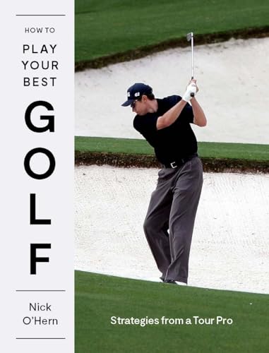 Book cover: golfer swinging, text reads “How to Play Your Best Golf.”