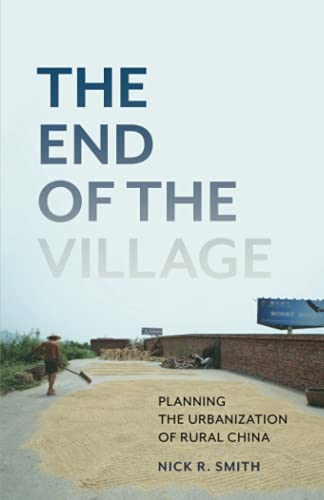 Book cover: "The End of the Village" with a rural Chinese landscape.