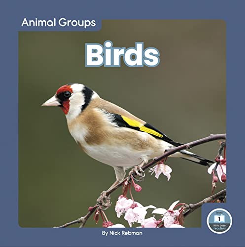 Book cover featuring a colorful male bird perched on a flowering branch.