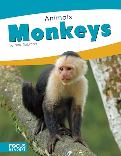 Book cover featuring a capuchin monkey on a branch.