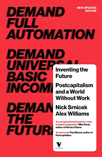 Book cover with red background, black text, and a white information box on right.