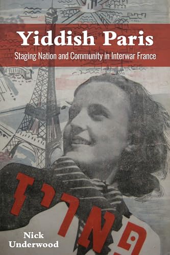 Book cover featuring a woman’s portrait and the Eiffel Tower.