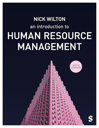 Book cover: "An Introduction to Human Resource Management," sixth edition.