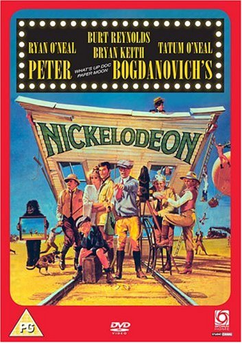 DVD cover art for the film Nickelodeon featuring a cast ensemble on a movie set.