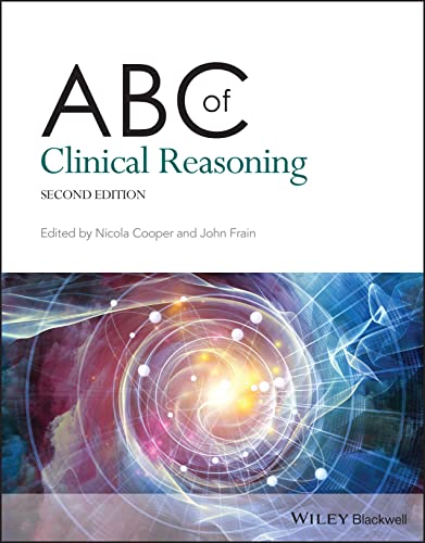 Book cover: "ABC of Clinical Reasoning," second edition, with abstract image.