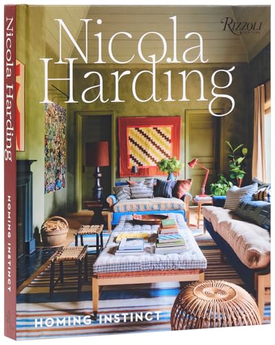 Book cover featuring a richly decorated, colorful living room interior.