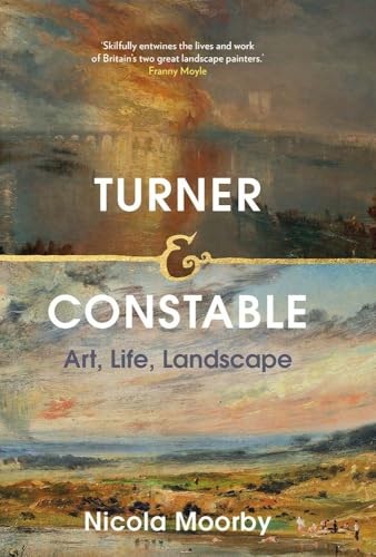 Book cover featuring Turner and Constable's landscapes with British countryside scenery and artwork.
