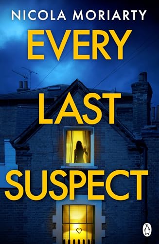 Book cover: "Every Last Suspect" with a shadowy house and figure.