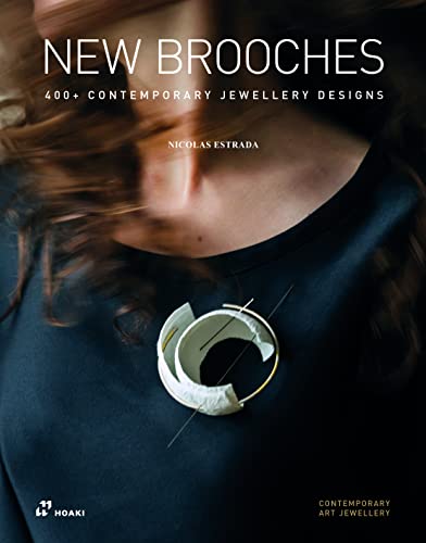 Book cover featuring a woman wearing a modern, silver brooch.