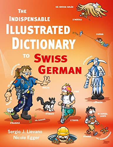 Book cover with title and cartoon illustrations of people and animals on orange background.