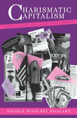 Book cover with collage of images relating to direct selling and American culture.