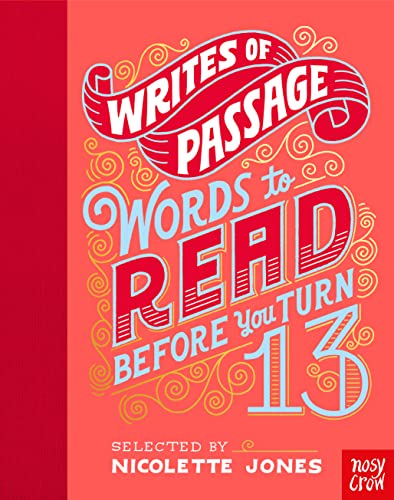 Book cover for Writes of Passage: Words to Read Before You Turn 13.