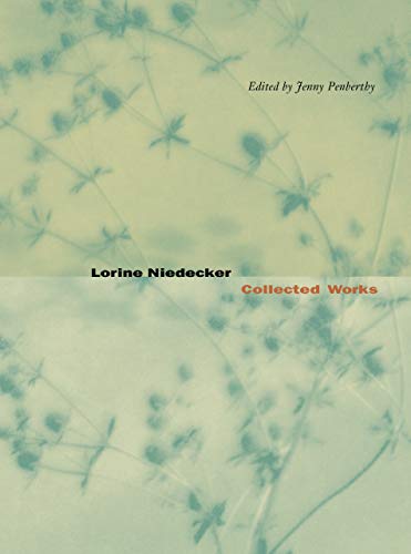 Book cover for "Lorine Niedecker: Collected Works" with dragonfly pattern.