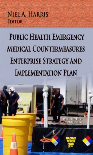Book cover with title and image of emergency responders near hazmat equipment.