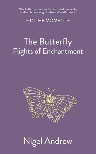 Book cover with a yellow line-art butterfly on a purple background.