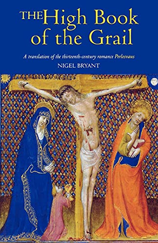 Book cover depicting a medieval crucifixion scene with Mary and another figure.