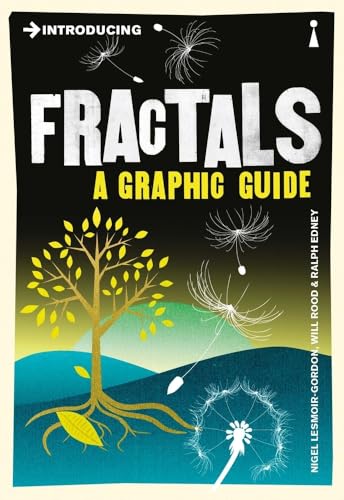 Book cover: "Fractals: A Graphic Guide" with dandelion and tree imagery.