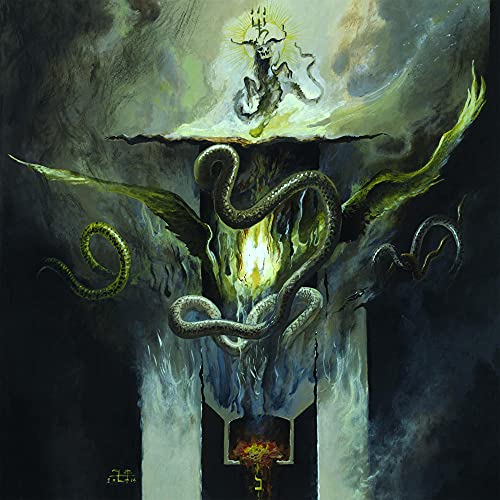 Dark CD cover with white text, likely featuring a Nightbringer music album title and artwork.