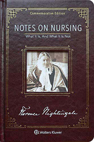 Dark maroon book cover with a portrait of Florence Nightingale.