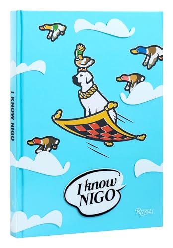 Book cover with cartoon polar bear riding a magic carpet with ducks.