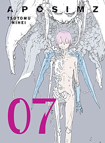Manga volume cover: pale figure with wings, organic shapes, and large pink “07”.
