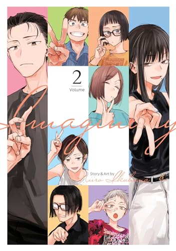 Manga cover featuring multiple characters with varied expressions and hairstyles.