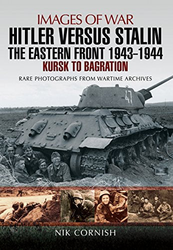 Book cover featuring a Soviet tank with soldiers and smaller historical wartime photographs below.