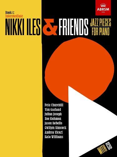 Sheet music cover: "Nikki Iles & Friends," jazz piano pieces, with CD.