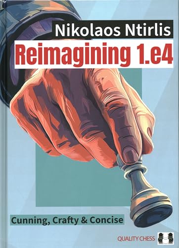 A book with a chess theme, likely a strategy guide with diagrams and text.