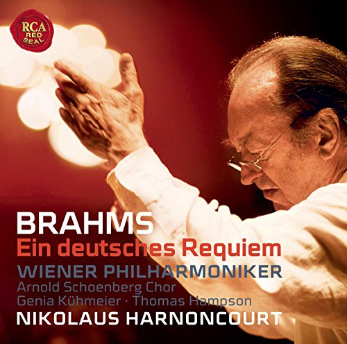CD cover for Brahms' "Ein Deutsches Requiem" conducted by Harnoncourt.