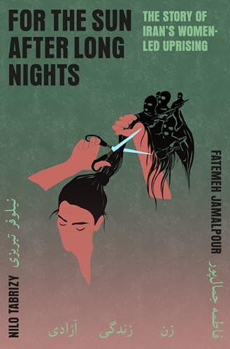 Book cover with women, possibly in protest, against a dark or nighttime background.
