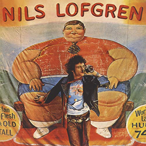 Album cover for Nils Lofgren featuring a painted image of two figures.